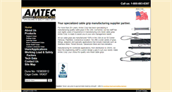 Desktop Screenshot of amtecgrips.com